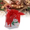 100Pcs Christmas Gift Bag Cute Food Grade Eco Friendly Reusable