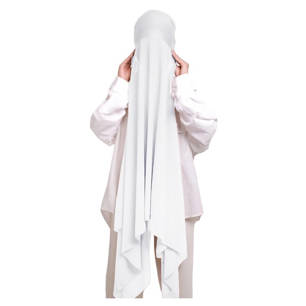 Lina & Lily Chiffon Instant Hijab with Jersey Bottom Cap,