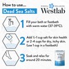 Westlab Westlab Pure Mineral Bathing Dead Sea Salt, 1kg (Packaging
