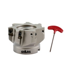 Shars 3" 90° Indexable Face Mill 7 Flutes for APKT1604 Insert 404-1869W P[