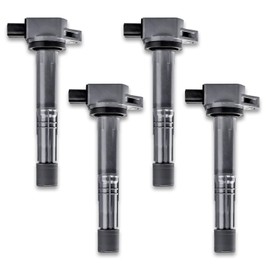 POHILA Ignition Coil Pack Set of 4 Replacement for L4 2.4 2.0 2002 2003 2004 2005 2006 2007 2008 2009 Honda CRV Accord Civic SI Element S2000 Acura RSX CSX Coil Pack Replaces# UF311 UF583 C1382