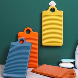 Hanging Easy Hand Wash Non-Slip Green Washboard for Baby Clothes & Small Garments Green 5ea