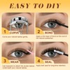 QUEWEL 580PCS Lash Clusters Kit 30D+40D+50D+60D+80D+100D Lashes Clusters Kit 10-18mm