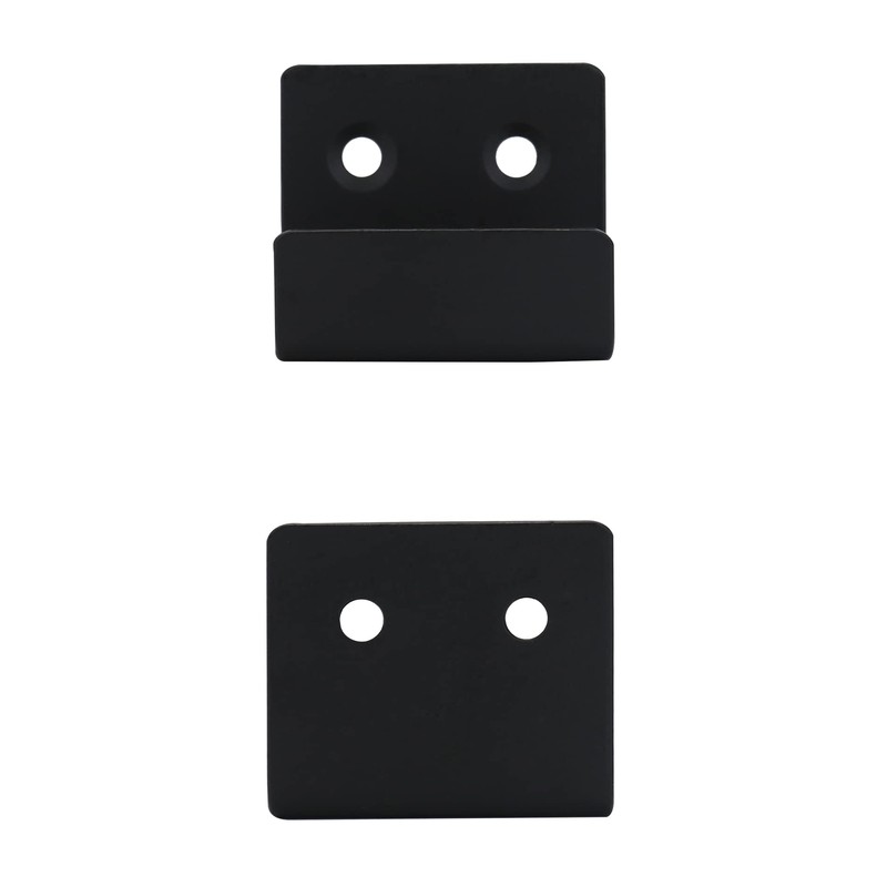 QWORK 8 Pieces U Angle Bracket Stainless Steel Heavy Duty