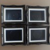 Fridge Refrigerator Magnets Picture Frames, Vintage Style Open the Back