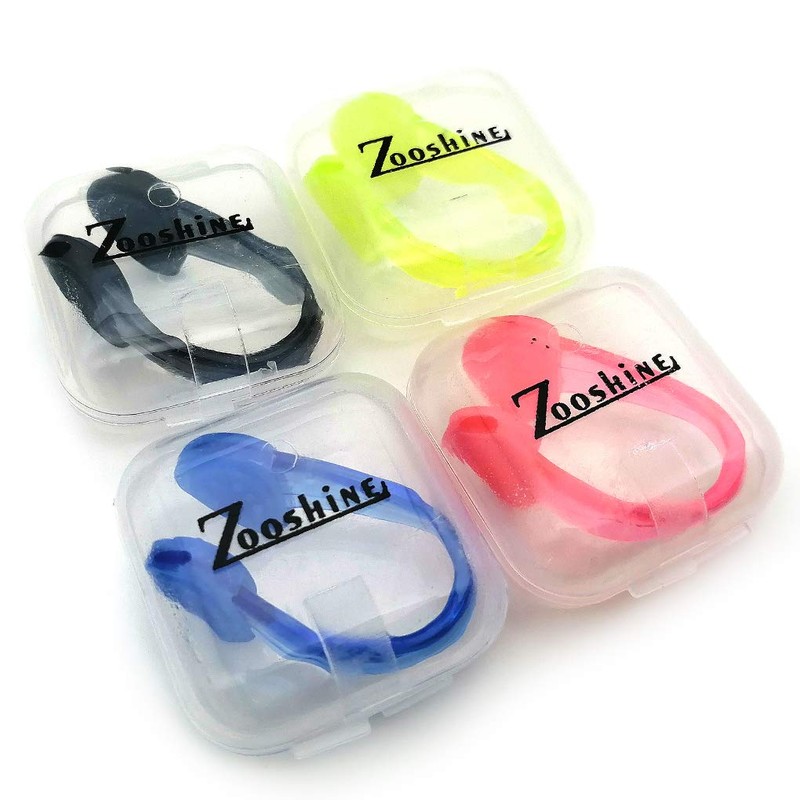 Zooshine Silicone Waterproof Swimming Nose Clips Pool Nose Plugs for