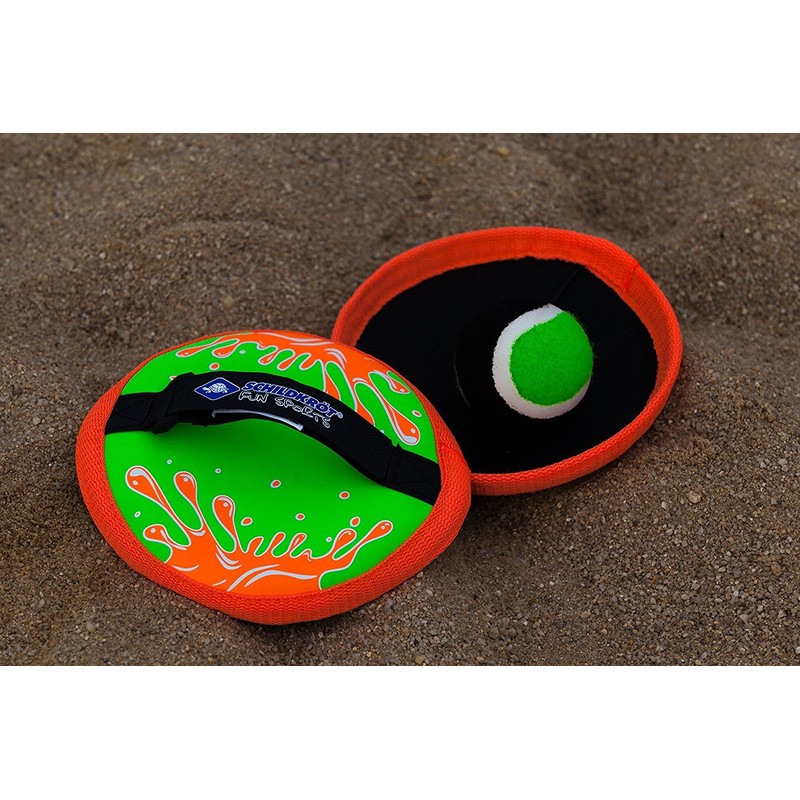 Schildkröt neoprene Velcro ball set, 2 neoprene hand catchers with