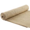 kuou 30cm x2m Hessian Table Runner, Natural Jute Burlap Rustic