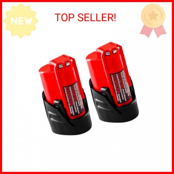 SupeRakita Battery Replacement for Milwaukee M12 12v: Batteries 3.0 ah