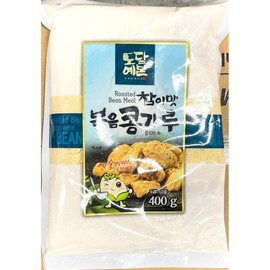볶음콩분말 400g 미숫가루 선식 빙수토핑용 콩고물가루 Roasted Soybean Powder 400g Misutgaru Supplement Topping for Bingsu Soy Flour