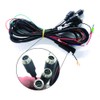 Padarsey 9" TFT LCD Car Rearview Quad Split Monitor,Remote Control,