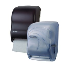 San Jamar Lever Roll Towel Dispenser w/o Transfer Mechanism SJMT1100TBK