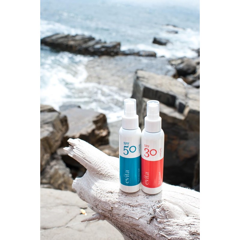 Eco frendly SPF Evita Cosmetic Sonnencreme, Sonnenschutz, Sonnenschutzspray hoher Schutz