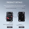 Car Audio Circuit Breaker 12V Waterproof Manual Reset with Fuse