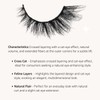 9D Volume Mink False Eyelashes – Wispy Cat Eye Lashes