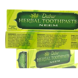 Dabur Herbal Toothpaste Neem 100ml x 3 Packs by Dabur