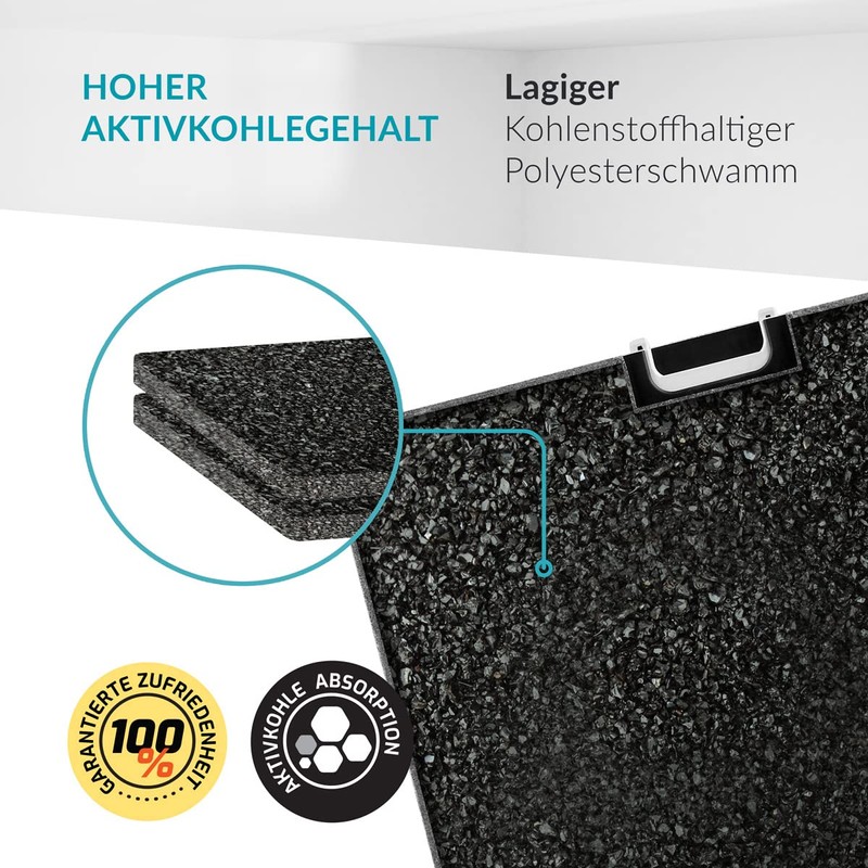 INTESIA® Activated Carbon Filter for Miele DKF 25-1