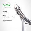 NGHIA Premium Cuticle Nipper - D-05X Jaw 16 (Stainless Steel)