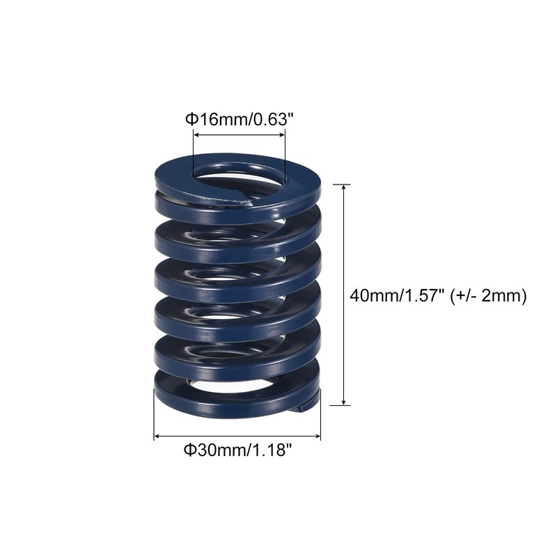 uxcell 3D Printer Die Spring, 2pcs 30mm OD 40mm Long
