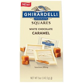 Ghirardelli White Chocolate Caramel Candy, 5 Ounce, Pack of 3