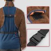 YESWELDER Leather Welding Apron with Sleeve and 6 Pockets, Heat