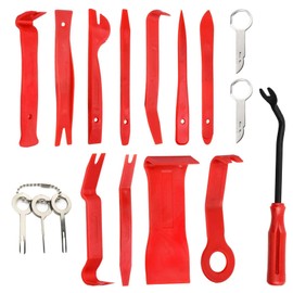 Aoibeely Lever Tool, Car Trim Wedges, Door Trim Tool, 17 Pieces, Plastic Tool, Car Disassembly Tool, Car Plastic Wedges, Car for Removal, Car Door, Door Trim