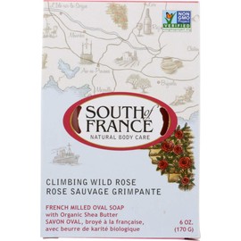 South Of France, Soap Bar Climbing Wild Rose, 6 Ounce
