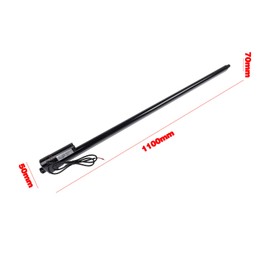 38 Inch Stroke Linear Actuator 12V 440lbs/2000N IP65 Waterproof Electric Actuator Speed 0.31"/sec with Mounting Brackets for Home Automation, Garage Gate Opener, Camper AKWH