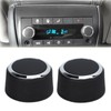 2 PCS Car Radio Knobs Replacement for Suburban 2007‑2013, Volume