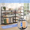 Simple Trending Tall Shoe Rack Storage Holds 40 Pairs, 10