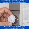 Child Safety Sockets, 10/20 Pack with Twist Mechanism for German