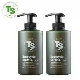 TS 어성초 샴푸 500g 2개 두피 케어 탈모 완화 샴푸 TS Ginseng Shampoo 500g 2pcs Scalp Care Hair Loss Relief Shampoo
