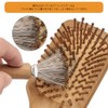 ORIENEX Hair Brush, Wooden Comb, Beautiful Hair Care, Scalp Care