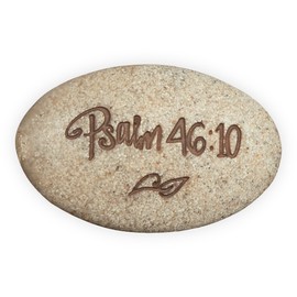 AngelStar 17123P Psalm 46:10 Pocket Stone, 2"