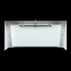 [2 Pack] Fits 12x6 Duct Opening | Steel Triangular Baseboard
