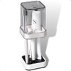 Toothbrush Holder with Cup/Cover Contains 3 Slots, Compatible with Conventional