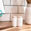 Farmhouse Canisters Sets for the Kitchen - Mason Jar Ceramic
