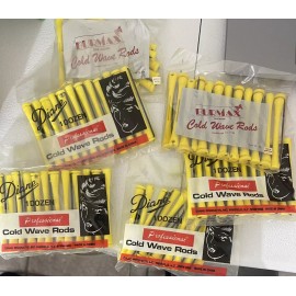 Diane 72 Pcs Hair Perm Rods Plastic Cold Wave Perming Rods Hair Rollers Curlers