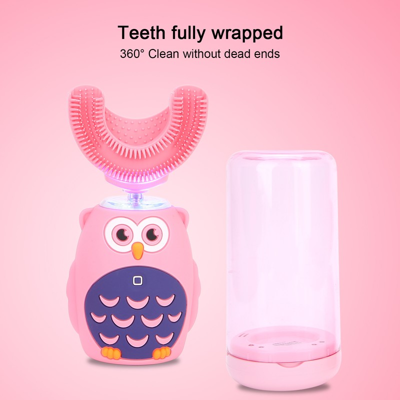 UShape Electric Toothbrush Teeth Whitening Oral Care Automatic Massage Toothbrush