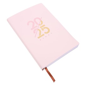 Operitacx 2025 Schedule Calendar Planner 2024-2025 2025 Notebook Journal Monthly Planner 2024-2025 Schedule Planner 2025 Notepad 2025 Daily Book 2025 Diary 2025 Monthly Planner Pink Pu