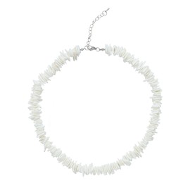 White and Black Puka Shell Necklace for Men and Women Seashell Necklace Beach Necklaces VSCO Necklace Choker Beach Necklaces