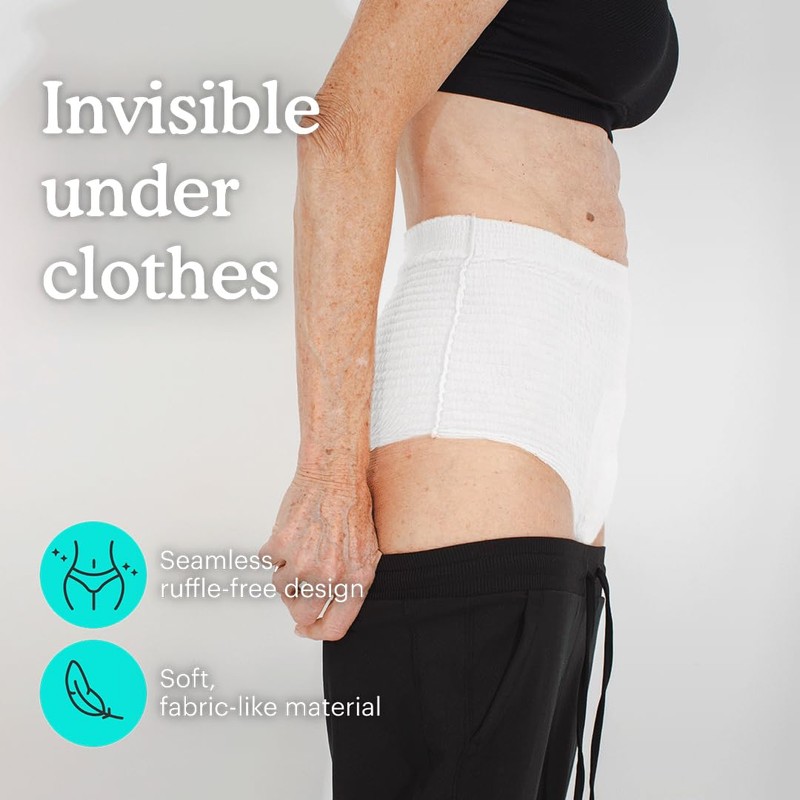 Because Adult Incontinence Underwear for Sensitive Skin - Women -