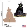 Life-size The Wicked Witch Melting Cardboard Cutout
