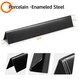 Paayox 22.5 Inch Flavorizer Bars Replacement for Weber Genesis Silver & Gold B/C, Spirit 300 Series Spirit E-310 Spirit E-320(Side-Mounted Control) Grill Parts, 5 Pack