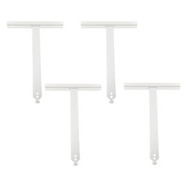 Pack of 4 Roller Shutter Suspension Springs, Roller Shutter Suspension Springs Accessories, Steel Band Hanger, Roller Shutter with Dovetail and Plastic Coated, Steel Spring, Replacement Parts Roller