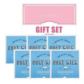 Aekyung Goat Milk Soap 90g (Milk Scent) 6-pack Gift Box