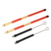 Drum Brush Bamboo Stick Set Soft Handle Easy to Play