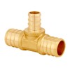 Uenede 8PCS LF Brass 3/4 to 1/2 to 3/4 Inch