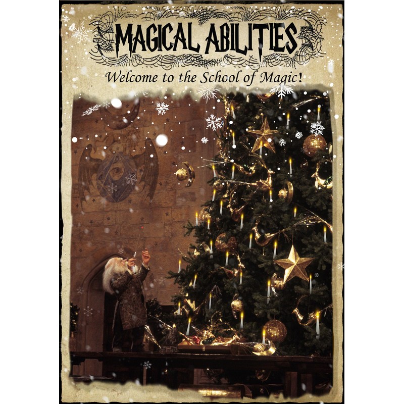 Christmas Decorations, 20 PCs Floating Candles with Wand Magic Hanging