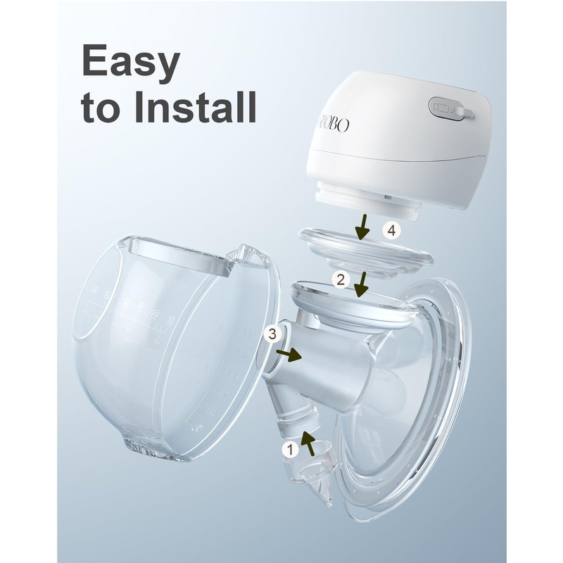Electric Breast Pump Accessories, Electric Motor Head for Electric Breast